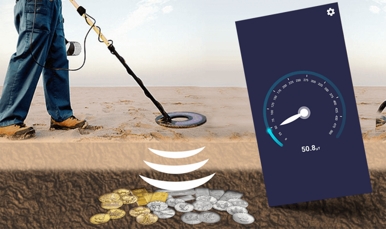 تطبيقات لكشف الذهب والمعادن