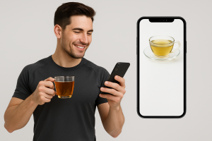 Aplicativo de chás para Homens Ativos