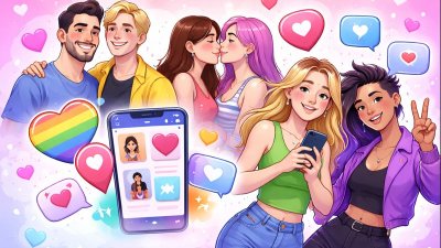 Los mejores temas de chat de 2025 para la comunidad LGBTQI+.