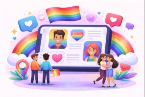 Melhores aplicativos de namoro LGBTQI+ de 2026