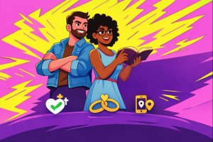 Aplicativo gratuito de relacionamento católico