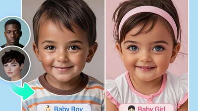 Aplicativo para descobrir como vai ser o seu bebe